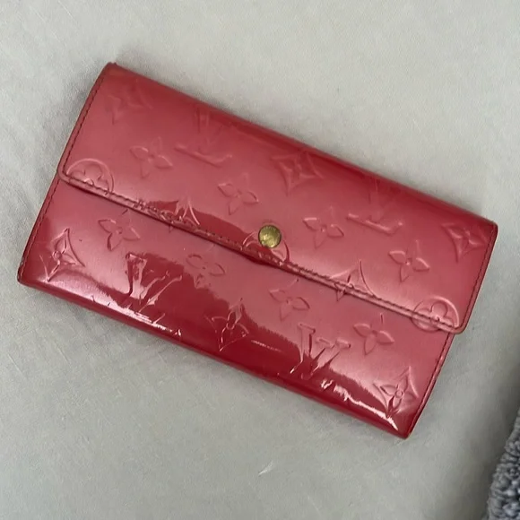 Louis Vuitton pink vernis long wallet - Picture 2 of 10